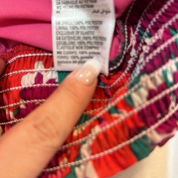 Bar lll Floral Cropped Top NWT Sz XL - Picture 6 of 6